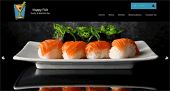 Desktop Screenshot of happyfishsushi.com